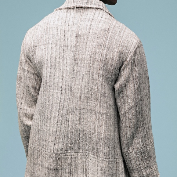 OVERSIZED WOOL COAT - Picture 3 of 4